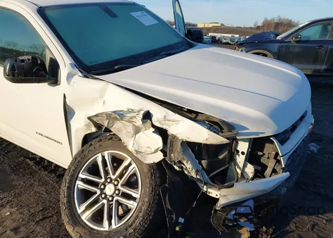 2021 Chevrolet Colorado 4Wd Short Box Wt z USA, uszkodzony, nr VIN 1GCGTBEN9M1289837